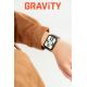 3. Smartwatch Gravity Weiß Schwarz 2 Armbänder GT17-8