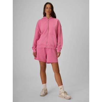 7. Oversize-Sweatshirt für Damen mit Kapuze 4F 4FRSS26TSWSF3189-55S