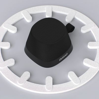 3. Dudao Y20 Kabelloser Lautsprecher mit Magnethalterung, Bluetooth 5.3 – Schwarz
