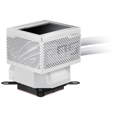 8. ASUS ROG RYUJIN III 240 ARGB White Edition Prozessor All-in-One-Flüssigkeitskühler 12 cm Weiß 1 Stk.