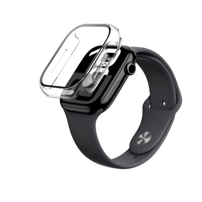 AmazingThing Radix Glass Case für Apple Watch 46 mm, transparent