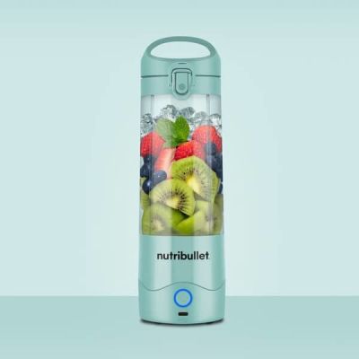 5. Nutribullet NBP003LBL Tragbarer Standmixer, Hellblau