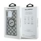 8. Karl Lagerfeld IML Monogram Karl & Choupette Head MagSafe Hülle für iPhone 15 Pro – Schwarz