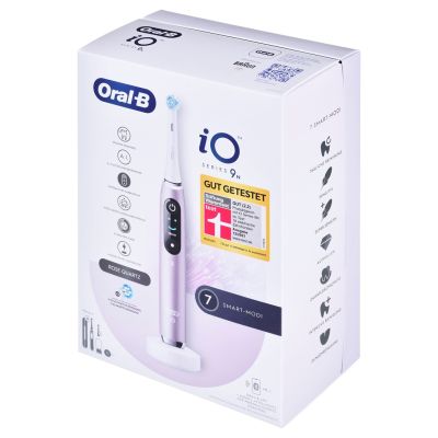 14. Oral-B iO Series 9 Zahnbürste mit Rosenquarz-Finish