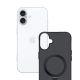 12. 3mk Smoke Case Mag&Stand für iPhone 17 - Schwarz