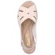 11. Rieker W RKR682 bequeme Ledersandalen beige