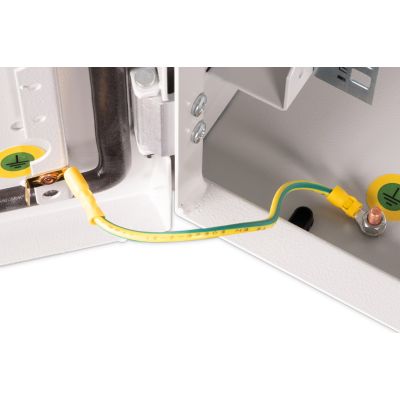 7. Digitus 19" 16U 600x600 Wand-Netzwerkschrank, Volltür, grau, ungeteilt, montiert, IP55, 100 kg