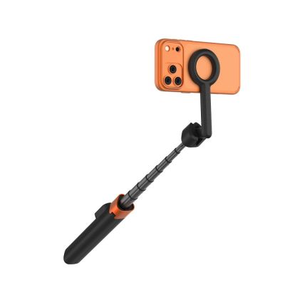 6. Tech-Protect L10S Bluetooth-Selfie-Stick-Stativ – Schwarz und Orange