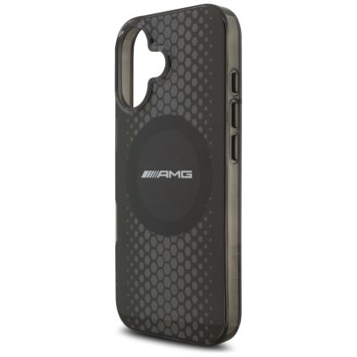 6. AMG Double Layer Transparent Graphics MagSafe Hülle für iPhone 17 - Schwarz