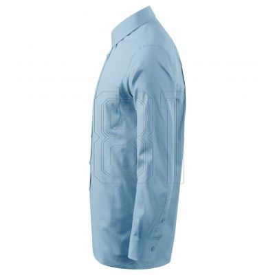 7. Malfini Style LS M MLI-20915 Hemd blau