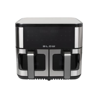 2. Heißluftfritteuse Blow 2500W 9L fettfreie Fritteuse, Zweikammer-Modell