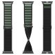 9. Armband Spigen WBF1 Armband für Apple Watch 44 / 45 / 46 / 49 mm - Schwarz und Grün