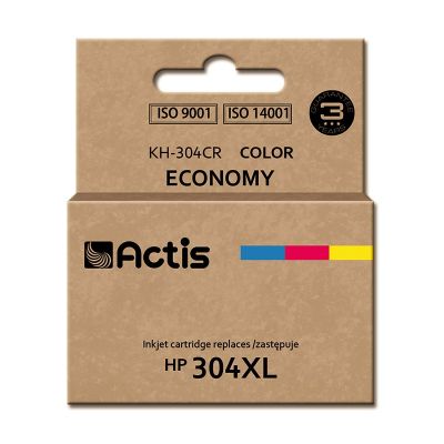 Actis KH-304CR Tinte (ersetzt HP 304XL N9K07AE; Premium; 18 ml; Farbe)
