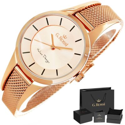 2. Damenuhr G.Rossi 8154B-4D2 + Box