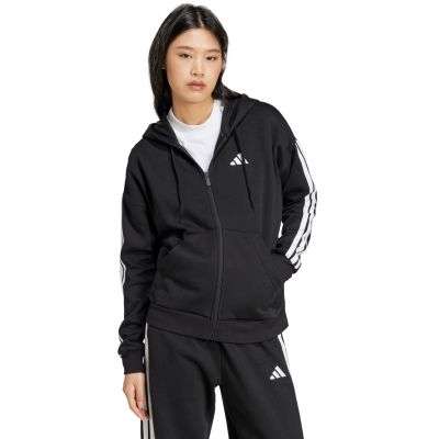 5. adidas Essentials 3-Streifen-Kapuzenpullover mit durchgehendem Reißverschluss W JE1283