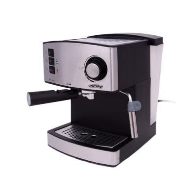 4. Adler MS 4403 Espressomaschine (850W; silber)