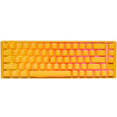 Ducky One 3 Yellow SF Gaming-Tastatur USB QWERTY US-Englisch Gelb