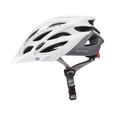 2. Meteor Marven Helm L 58-61 cm weiß-grau 24725