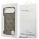 8. Guess 4G PU Classic Logo MagSafe Hülle für iPhone 17 Air - Braun