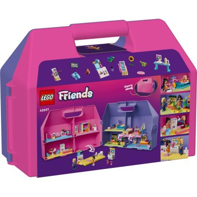 2. LEGO Friends 42697 – Kreativkoffer mit Puppenhaus