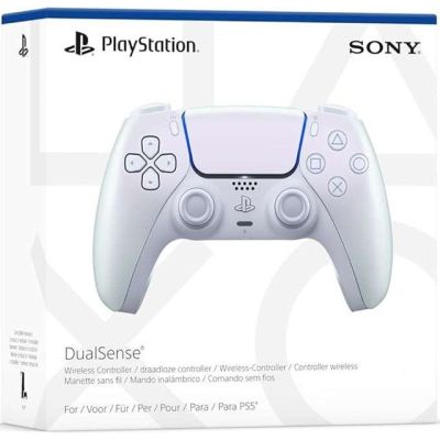 23. Sony PS5 Dualsense v2 Chrome Pearl Controller