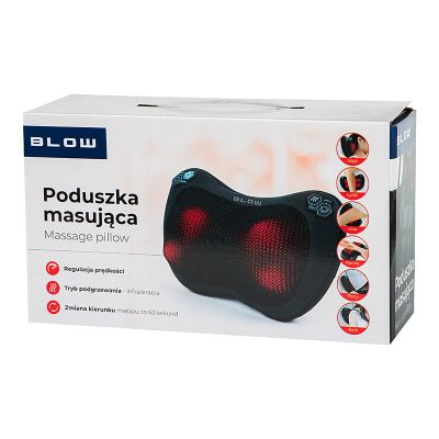 4. Shiatsu-Massagekissen, schwarz