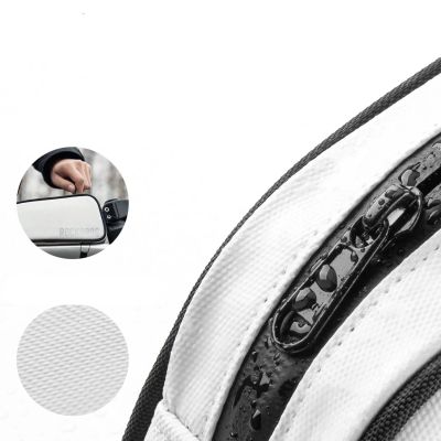 5. Rockbros TL004 ROAD TO SKY 0,7L Rahmentasche, wasserdicht – Weiß