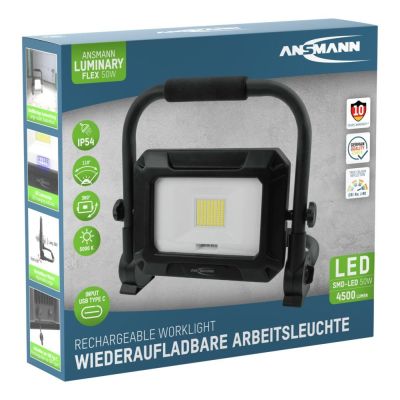 7. Ansmann FL50W-R Tragbare Industrieleuchte 50W 4500lm Tageslicht