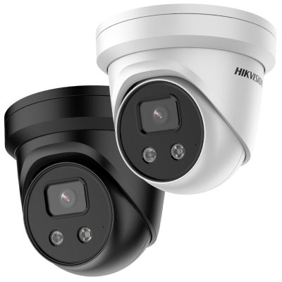 3. Hikvision DS-2CD2366G2-IU (2,8 mm) (C) (SCHWARZ) Turret IP-Sicherheitskamera für Innen- und Außenbereich, 3200 x 1800 px, Decken-/Wandmontage