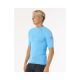 5. Lycra RIP CURL Dawn Patrol UPF Perf S/S blau