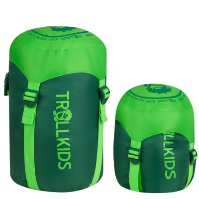 6. Trollkids Kids Fjell Dreamer Campingschlafsack für Kinder, grün (950-308)
