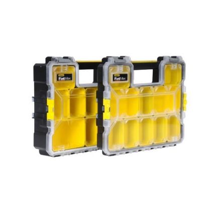 2. Stanley 1-97-519 Werkzeugkoffer, Schwarz, Transparent, Gelb