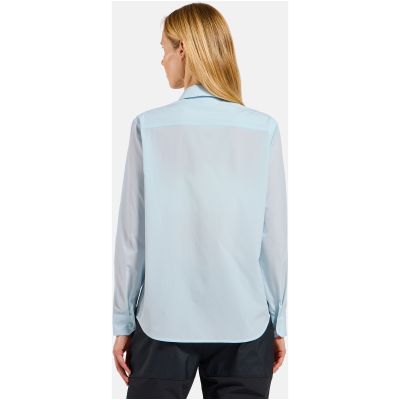 5. Damen-Langarmshirt ODLO Shirt l/s ESSENTIAL, blau