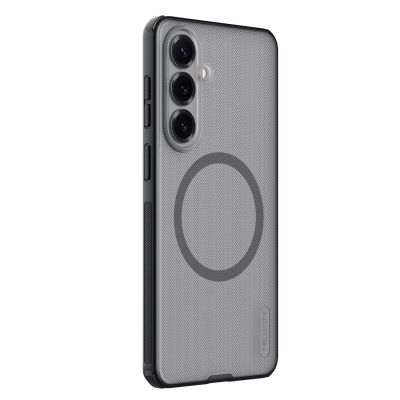 3. Nillkin Super Frosted Shield Pro Magnetische Hülle, kompatibel mit MagSafe für Samsung Galaxy S26+ - Transparent Schwarz
