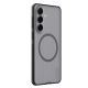 3. Nillkin Super Frosted Shield Pro Magnetische Hülle, kompatibel mit MagSafe für Samsung Galaxy S26+ - Transparent Schwarz