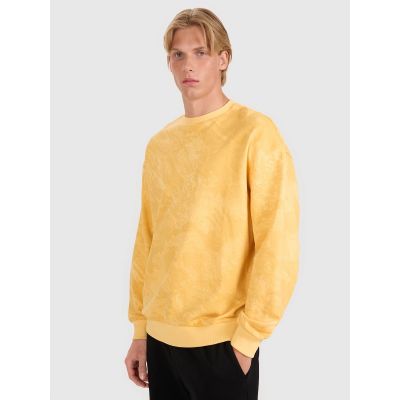 Herren-Sweatshirt ohne Reißverschluss, ohne Kapuze 4F 4FWSS25TSWSM1582-71A