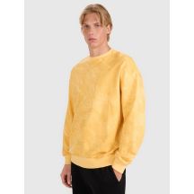 Herren-Sweatshirt ohne Reißverschluss, ohne Kapuze 4F 4FWSS25TSWSM1582-71A