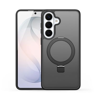 Dux Ducis Yind Samsung Galaxy S26 Hülle mit Ständer, kompatibel mit MagSafe – Schwarz