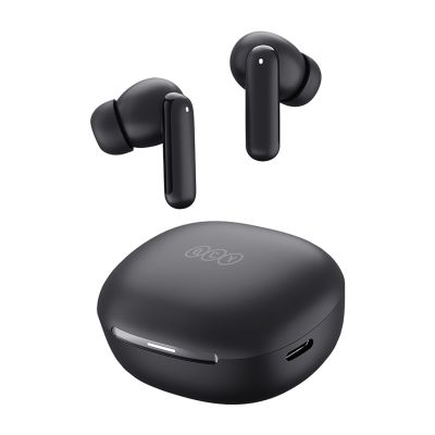 4. QCY MeloBuds N30 In-Ear-Kopfhörer mit ANC, Bluetooth 5.4, IPX4 – Schwarz