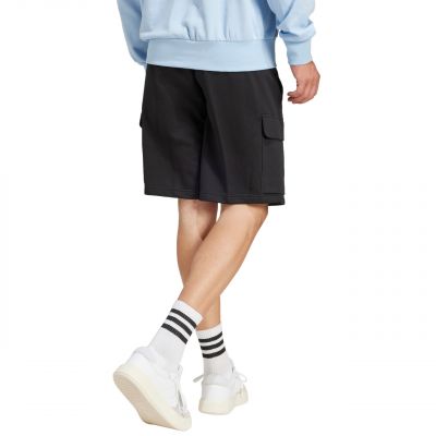 3. adidas Essentials Feelcozy Fleece-Cargo-Shorts M JE3869