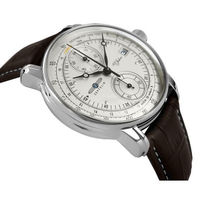 2. ZEPPELIN Herrenuhr 100 Jahre Chronograph 8670-1 + Box