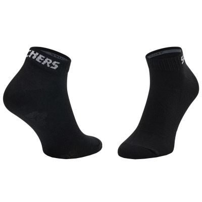 2. Skechers 3PPK Mesh Ventilation Socken SK43022-9999 Schwarz 35-38