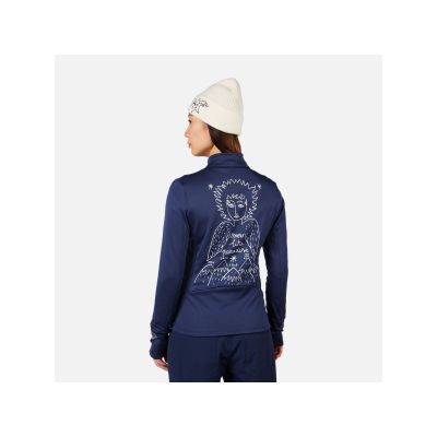 3. ROSSIGNOL W JCC CLIMI JKT Damen-Sweatshirt blau