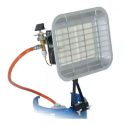 2. DEDRA DED9970 Silberner Heizkörper 4600 W