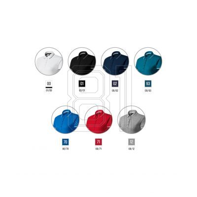 4. Malfini Perfection schlichtes Poloshirt W MLI-25302 marineblau