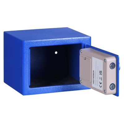 3. Yale Mini-Elektroniksafe Blau YSV Mini blau Basissafe