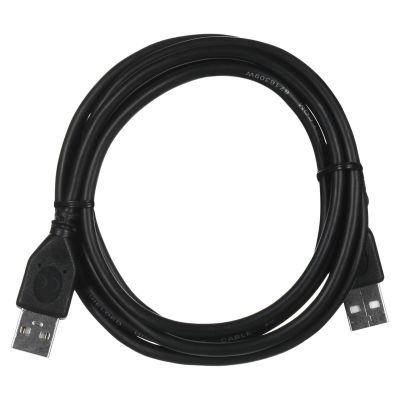 5. GEMBIRD CCP-USB2-AMAM-6 Kabel (USB 2.0 Typ A Stecker – USB 2.0 Typ A Stecker; 1,8 m; schwarz)