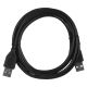 5. GEMBIRD CCP-USB2-AMAM-6 Kabel (USB 2.0 Typ A Stecker – USB 2.0 Typ A Stecker; 1,8 m; schwarz)