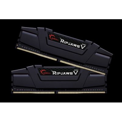 8. G.SKILL RipjawsV F4-3200C16D-32GVK Speicherkit (DDR4 DIMM; 2 x 16 GB; 3200 MHz; CL16)