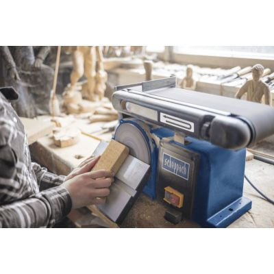 Scheppach BTS800 370 W Band- und Tellerschleifer